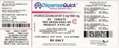 Ndc 66336-0442-xx (Ndc 66336 0442 Xx      Qualitest)